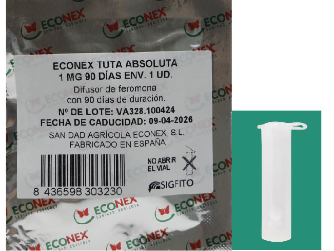 Diffusore di feromoni ECONEX TUTA ABSOLUTA 1 MG 90 GIORNI